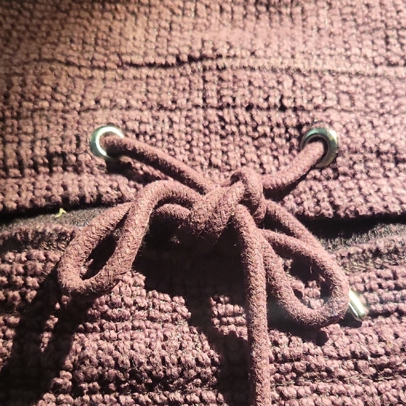 Members Mark Cozy Maroon Women's Sweater - Picture 3 of 4